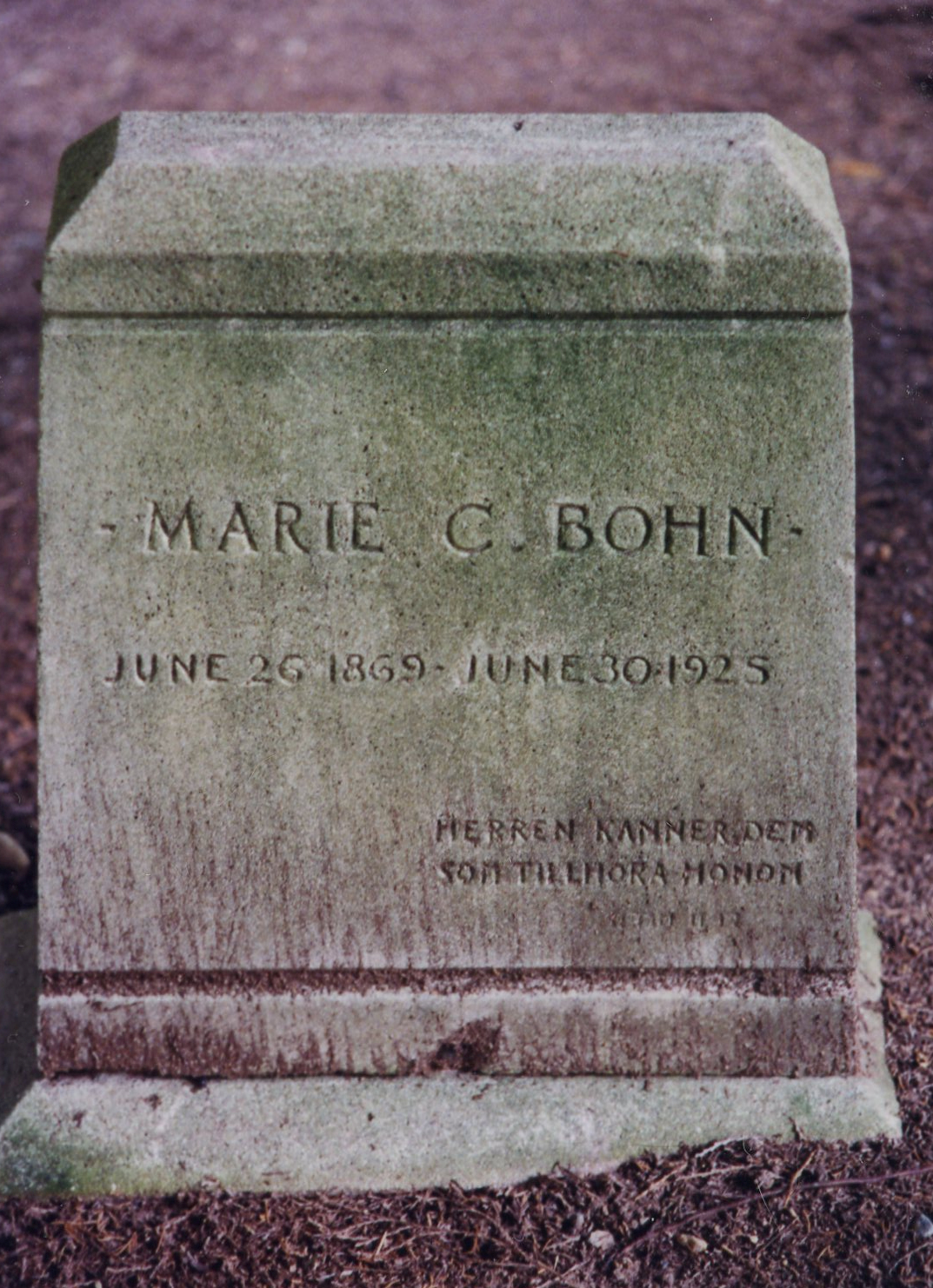 Bohn, Marie C