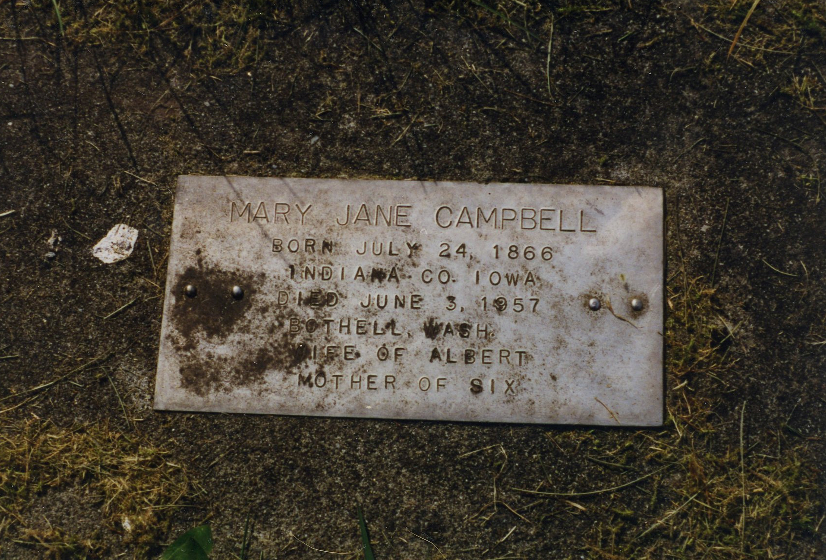 Campbell, Mary Jane
