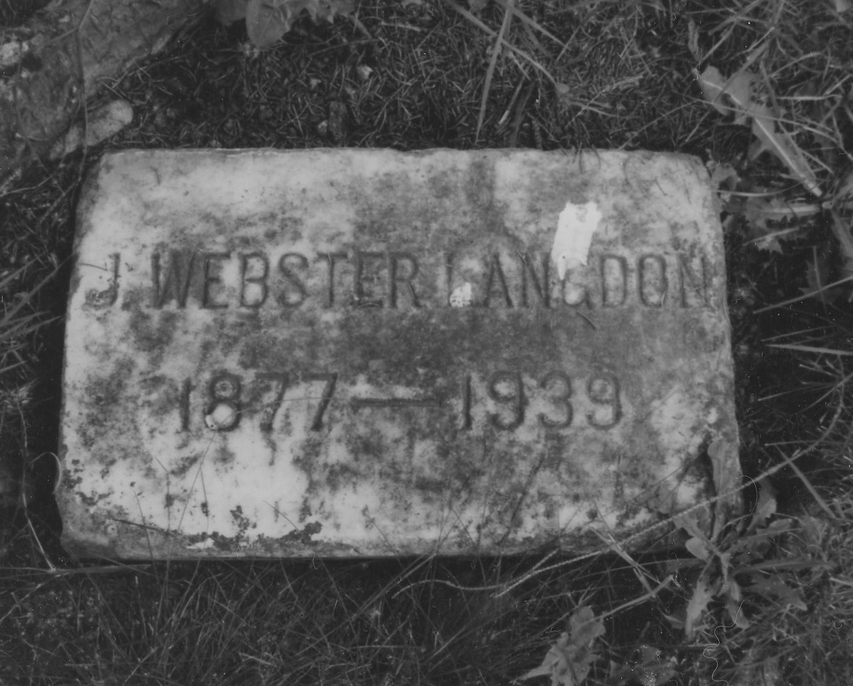 Langdon, J Webster