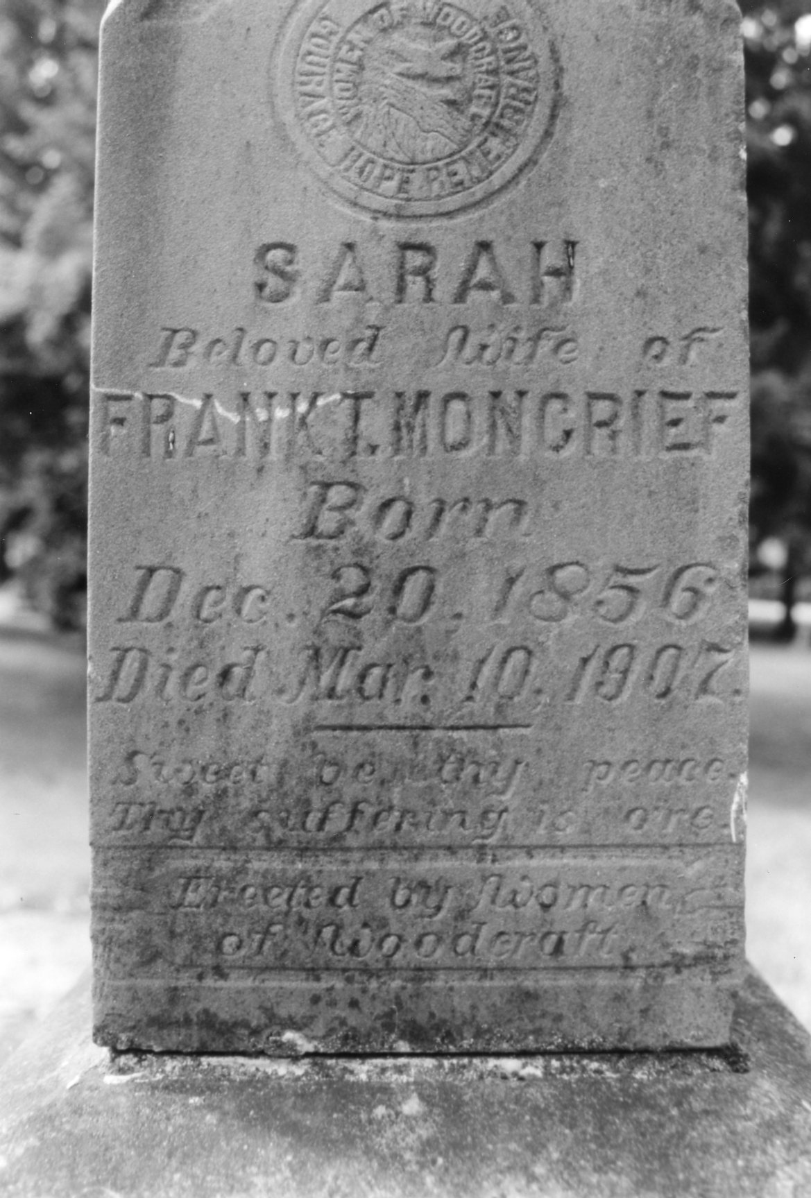 Moncrief, Sarah