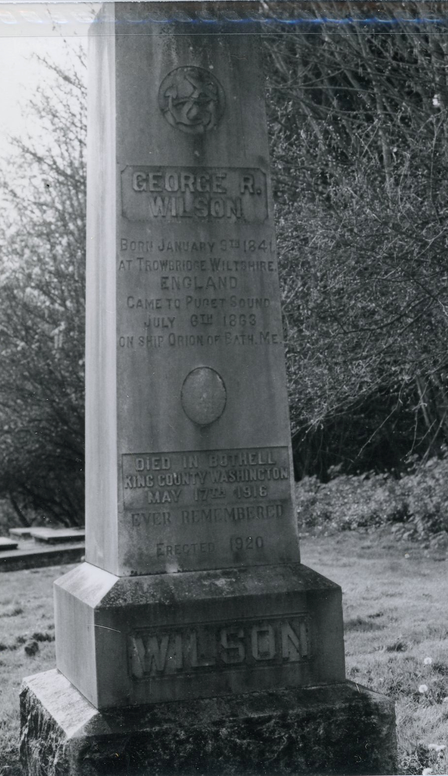 Wilson, George R