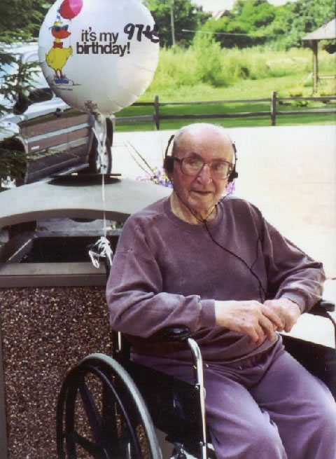 John Coleman at 97 years old
