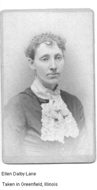 Ellen Dalby Lane taken in Greenfield, Illinois