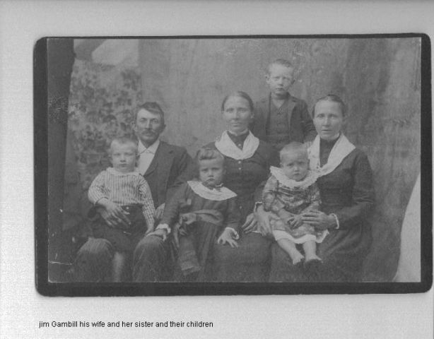 Jim Gambill wife sister their children