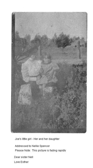 Joes Little Girl To Nellie Spencer