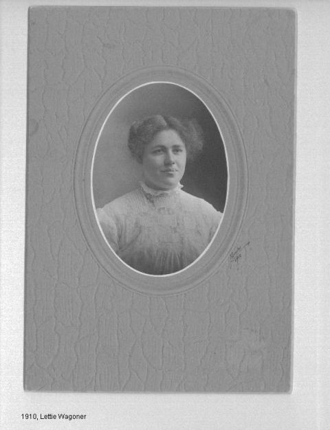 Lettie Wagoner 1910