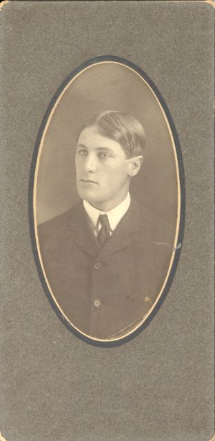 Clyde Hacker in Fall 1903